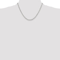 Sterling Silver Polished 3.5mm Paperclip Chain