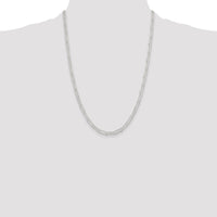 Sterling Silver Polished 4.5mm Paperclip Chain