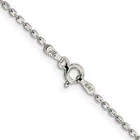 Sterling Silver 1.5mm Fancy Beaded Chain