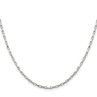 Sterling Silver 1.65mm Elongated Box Chain