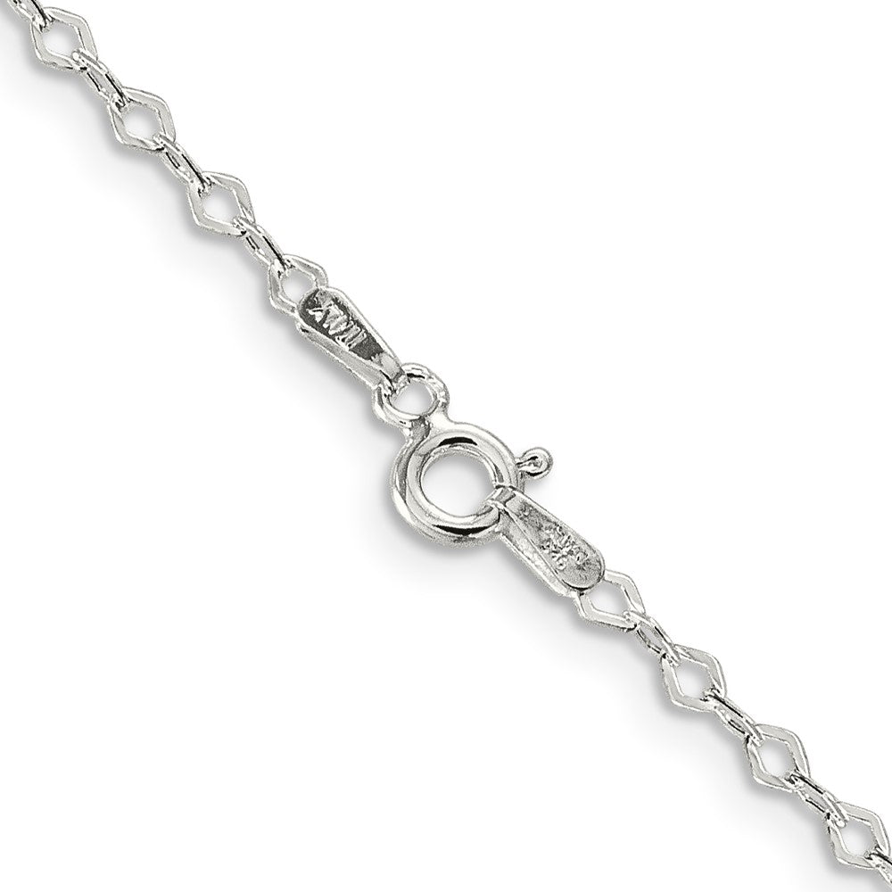 Sterling Silver 2.25mm Fancy Navette Link Chain