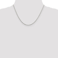Sterling Silver 2.25mm Fancy Navette Link Chain