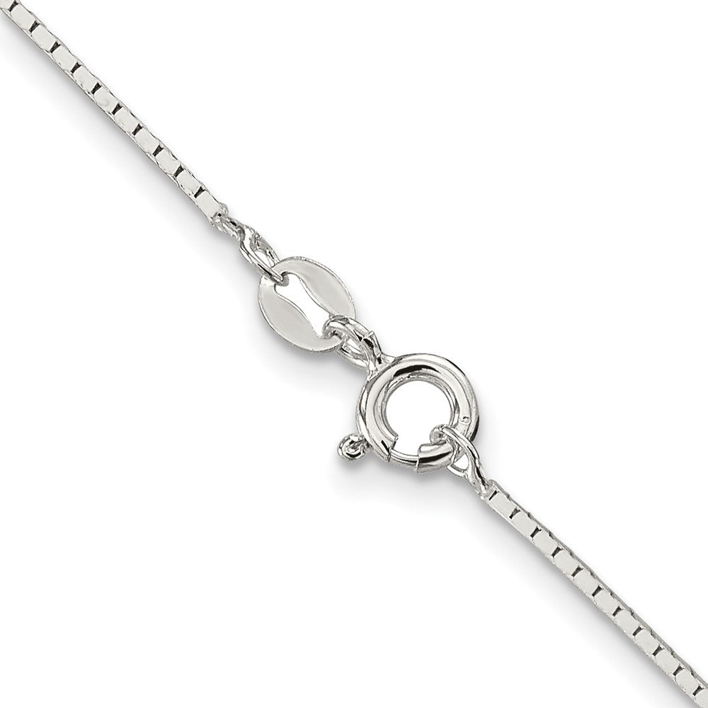 Sterling Silver 1mm Mirror Box Chain