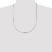 Sterling Silver 1.5mm Mirror Box Chain