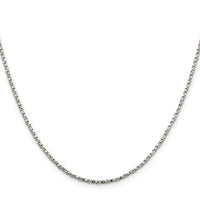 Sterling Silver 1.75mm Twisted Box Chain