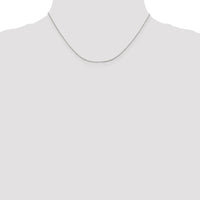 Sterling Silver .6mm 8 Sided Mirror Box Chain