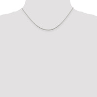 Sterling Silver .9mm 8 Sided Mirror Box Chain