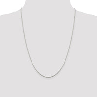 Sterling Silver .9mm 8 Sided Mirror Box Chain