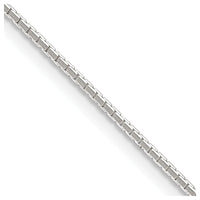 Sterling Silver .9mm 8 Sided Mirror Box Chain