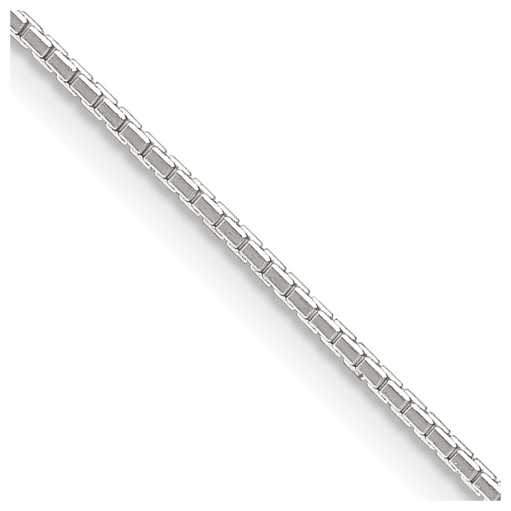 Sterling Silver .9mm 8 Sided Mirror Box Chain