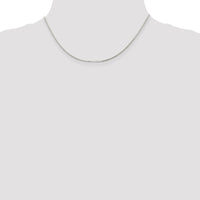 Sterling Silver 1.2mm 8 Sided Mirror Box Chain