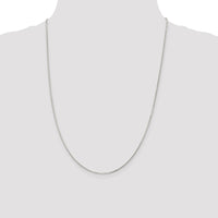 Sterling Silver 1.2mm 8 Sided Mirror Box Chain