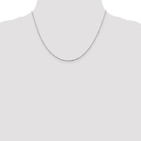 Sterling Silver 1mm Twisted Serpentine Chain