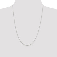 Sterling Silver 1.10mm Forzantine Cable Chain
