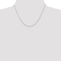 Sterling Silver 1.30mm Forzantine Cable Chain