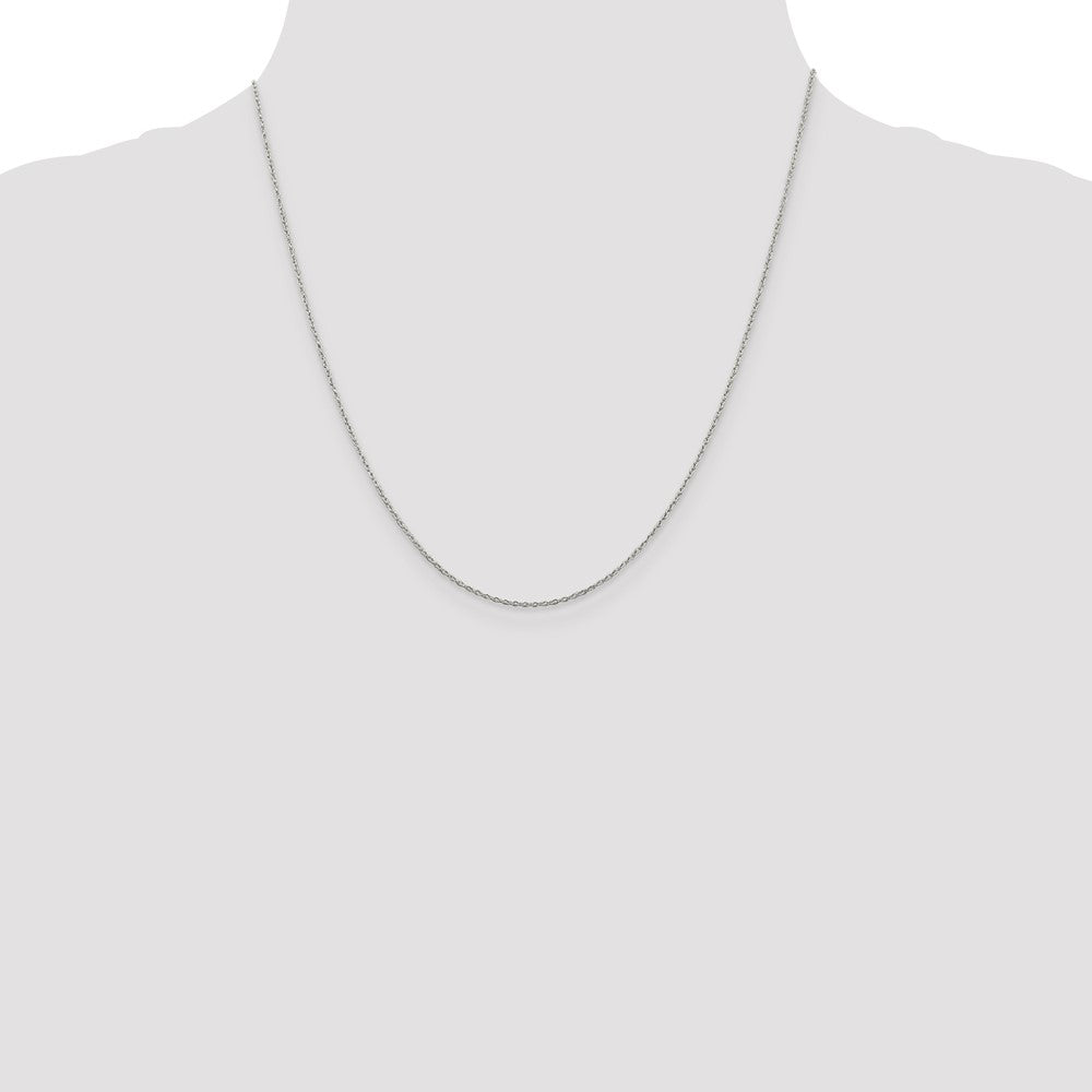 Sterling Silver 1.30mm Forzantine Cable Chain