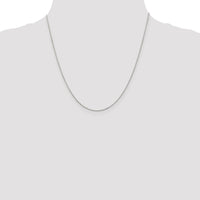 Sterling Silver 1.30mm Forzantine Cable Chain