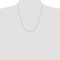 Sterling Silver .6mm Oval Box Chain
