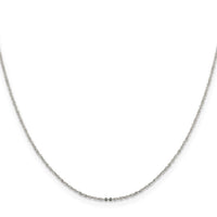 Sterling Silver 1.15mm Flat Cable Chain