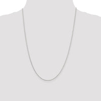 Sterling Silver 1.4mm Diamond-cut Rolo Chain
