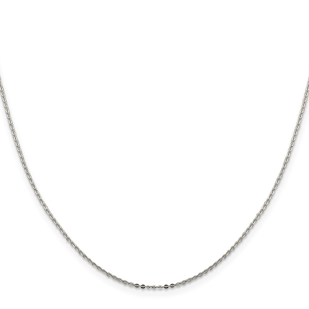Sterling Silver .9mm Flat Link Cable Chain