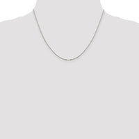 Sterling Silver .9mm Flat Link Cable Chain