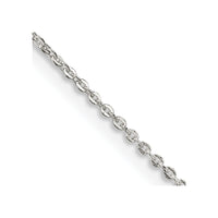 Sterling Silver .9mm Flat Link Cable Chain