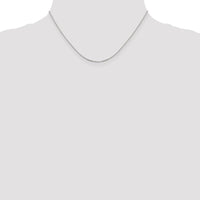 Sterling Silver .95mm Diamond-cut Forzantine Cable Chain