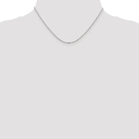 Sterling Silver 1.4mm Diamond-cut Forzantine Cable Chain