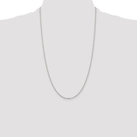 Sterling Silver 1.4mm Diamond-cut Forzantine Cable Chain