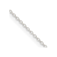 Sterling Silver .95mm Forzantine Cable Chain