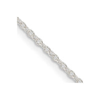 Sterling Silver 1.45mm Forzantine Cable Chain