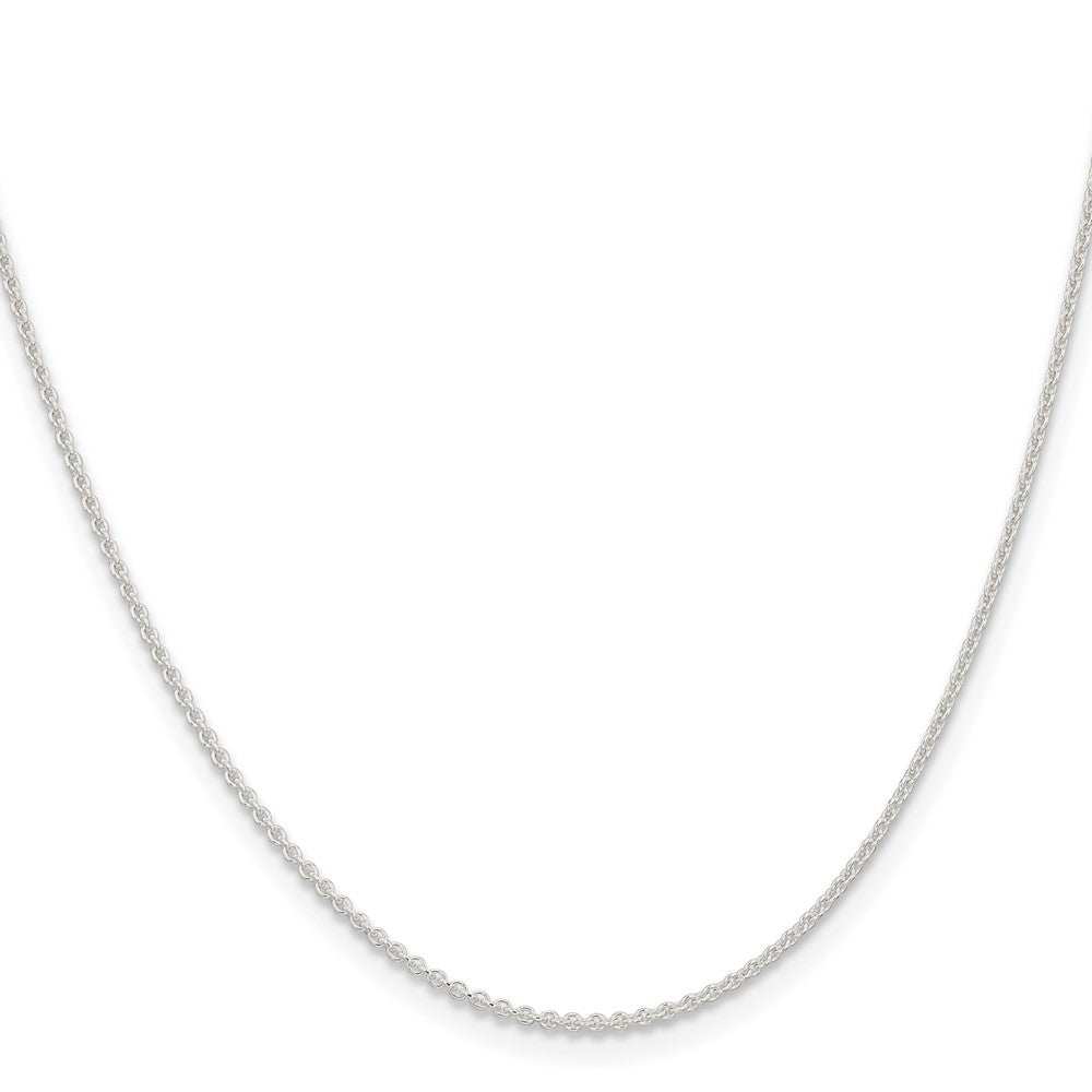 Sterling Silver 1.6mm Forzantine Cable Chain