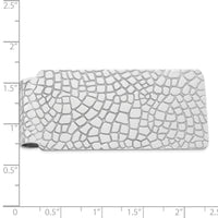 Sterling Silver Rhodium-plated Money Clip