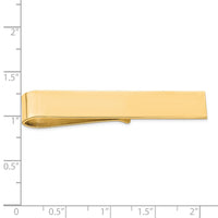 Sterling Silver Gold-plated Tie Bar