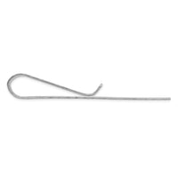 Sterling Silver Rhodium-plated Tie Bar