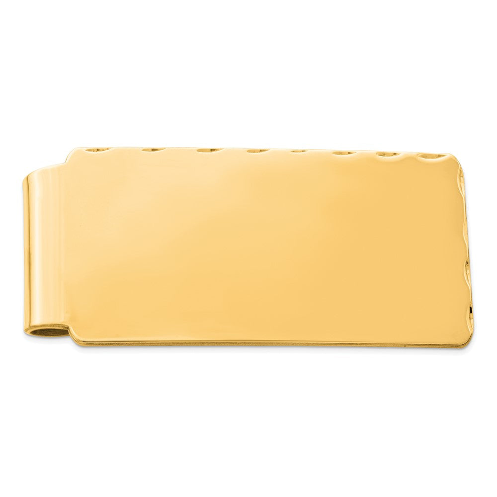 Sterling Silver Gold-plated Money Clip
