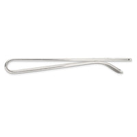 Sterling Silver Rhodium-plated Polished Cut Out Dollar Sign Money Clip