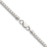 Sterling Silver 3.5.0mm D/C Square Franco Chain