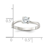 Sterling Silver CZ Ring