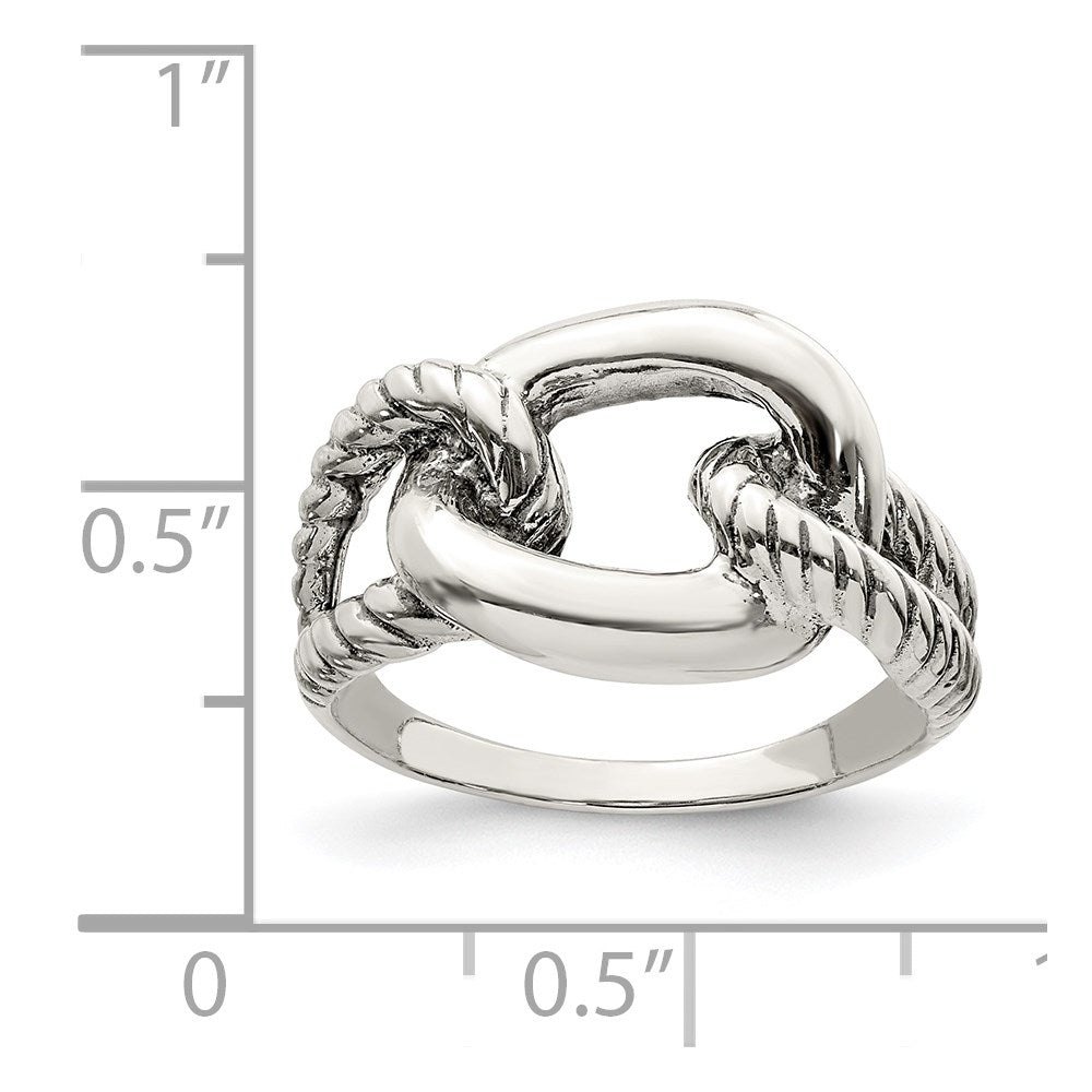 Sterling Silver Antiqued Ring