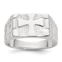 Sterling Silver Nugget Ring