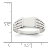 Sterling Silver Signet Ring