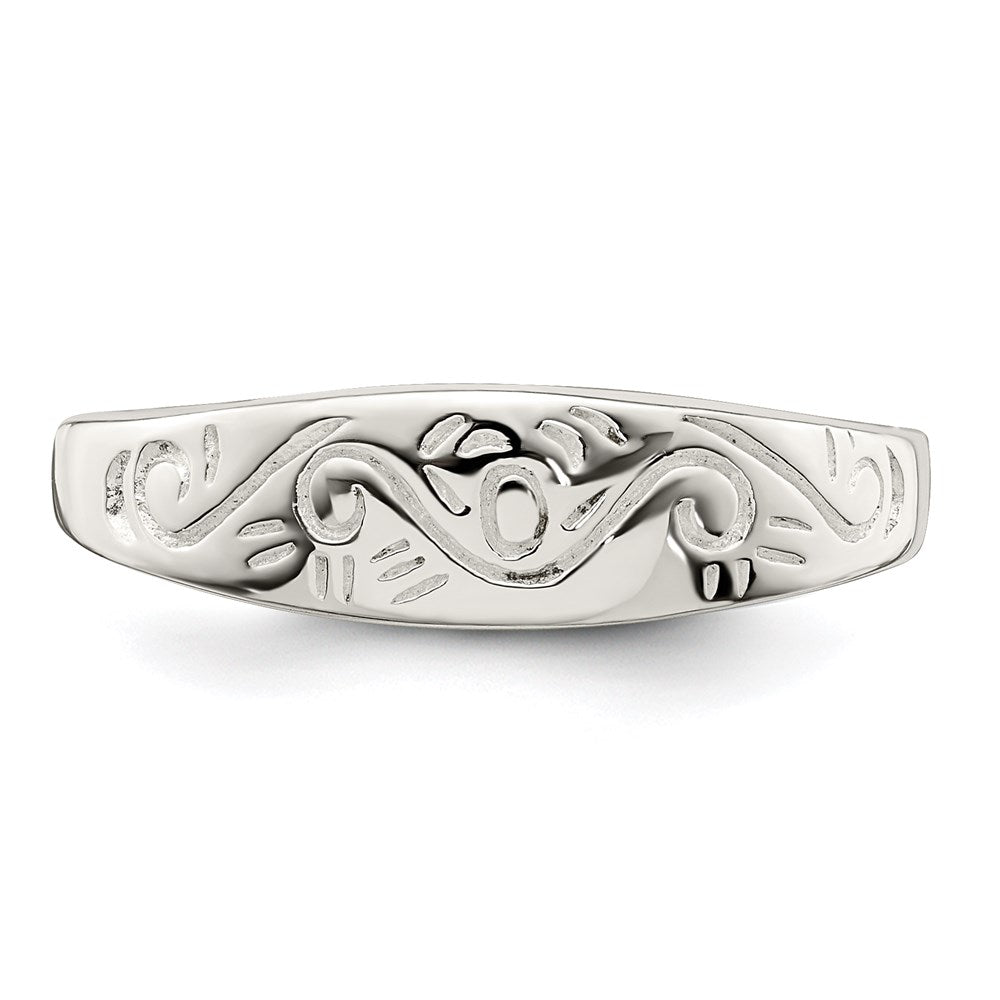 Sterling Silver Swirl Ring