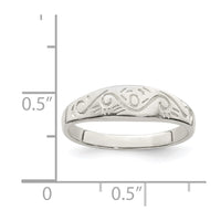 Sterling Silver Swirl Ring