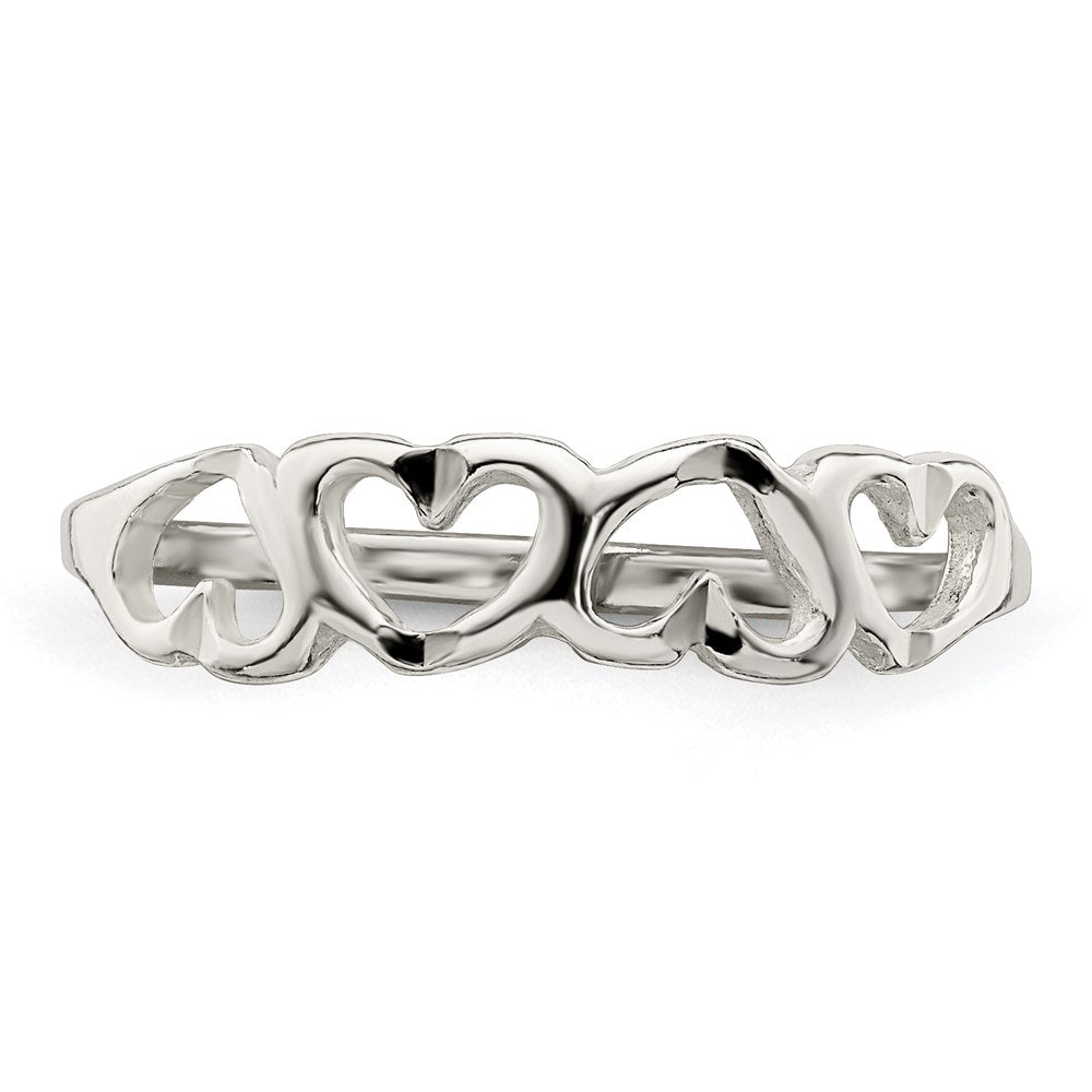 Sterling Silver Heart Ring