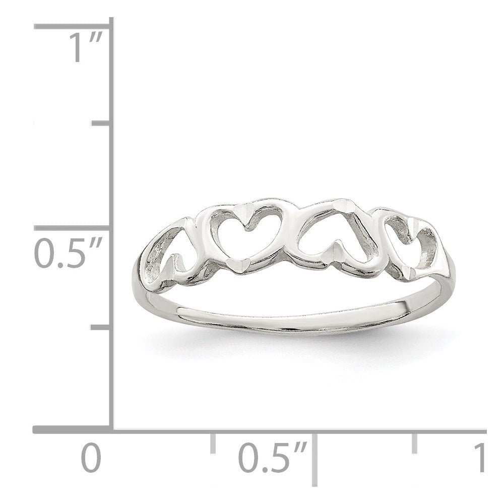 Sterling Silver Heart Ring