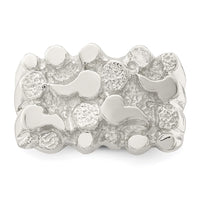 Sterling Silver Woman's Nugget Ring