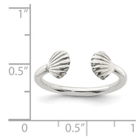 Sterling Silver Shell Ring