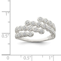 Sterling Silver CZ Ring